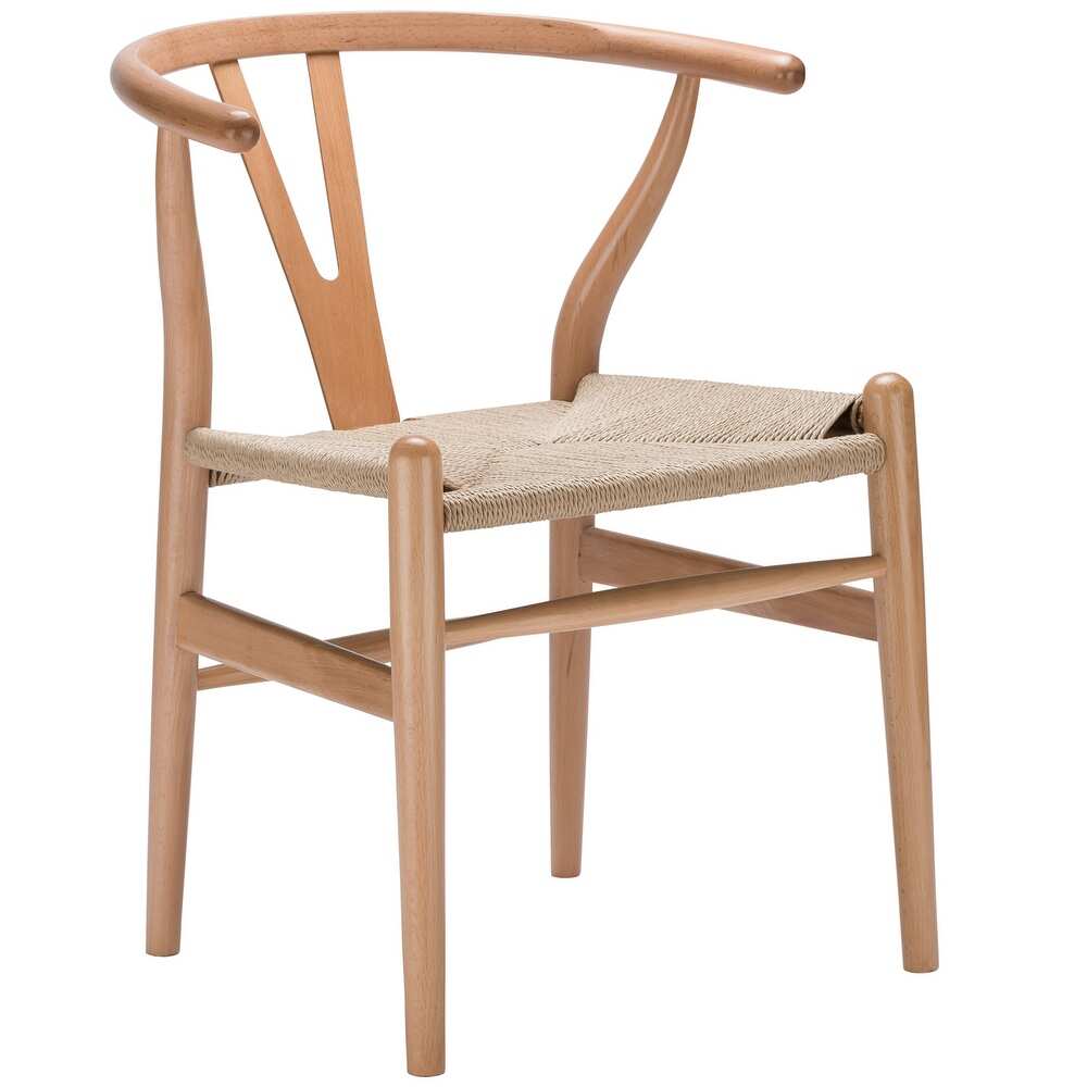 Weave Chairs - Solid Wood Frame (Set of 2) - Natural