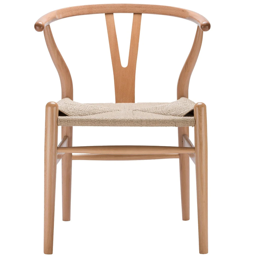 Weave Chairs - Solid Wood Frame (Set of 2) - Natural