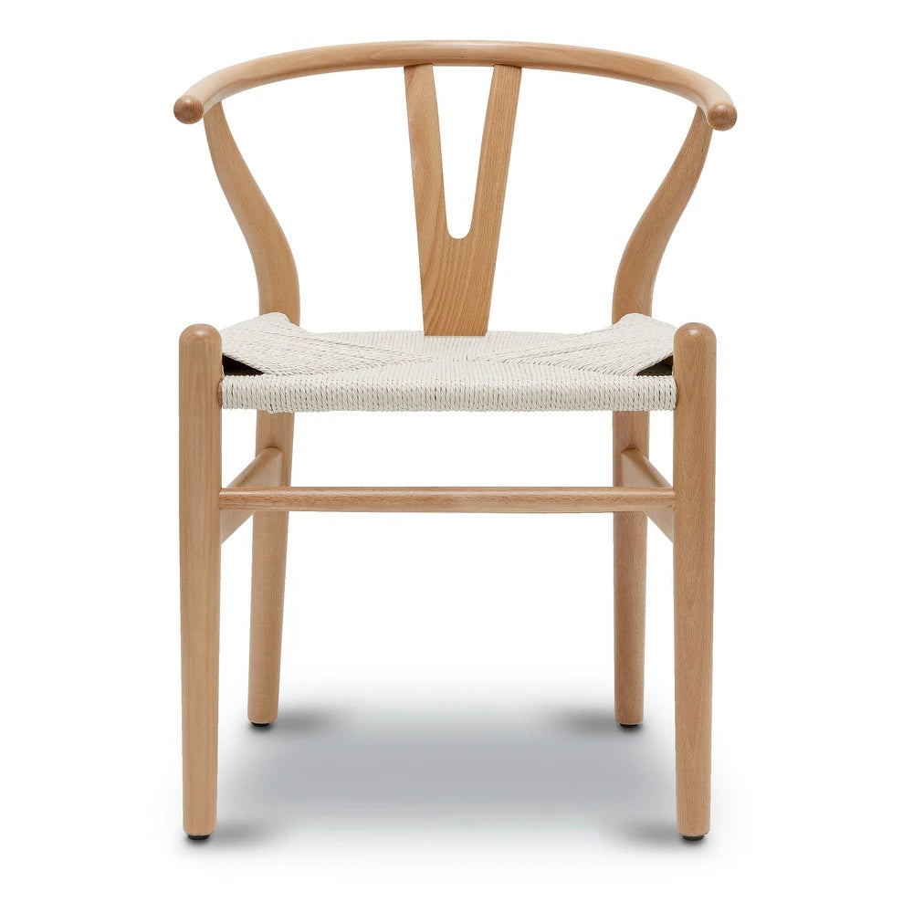 Weave Chairs - Solid Wood Frame (Set of 2) - Natural