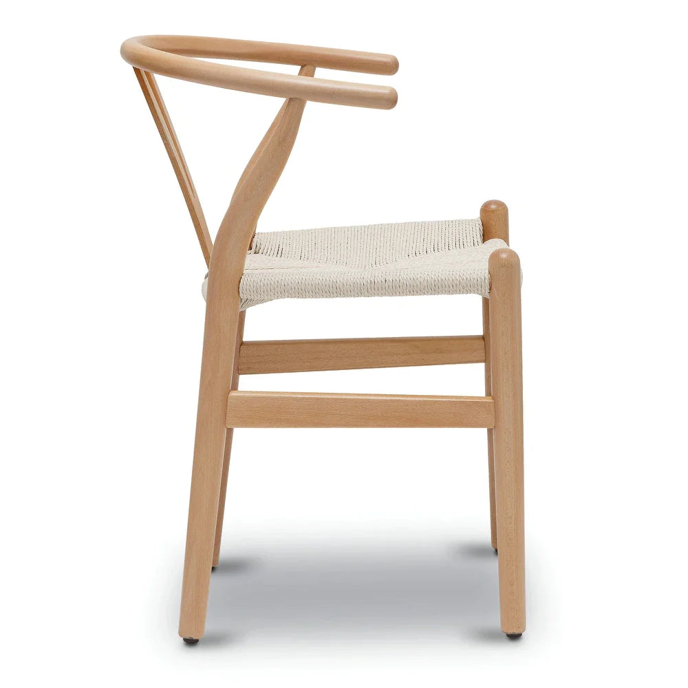 Weave Chairs - Solid Wood Frame (Set of 2) - Natural