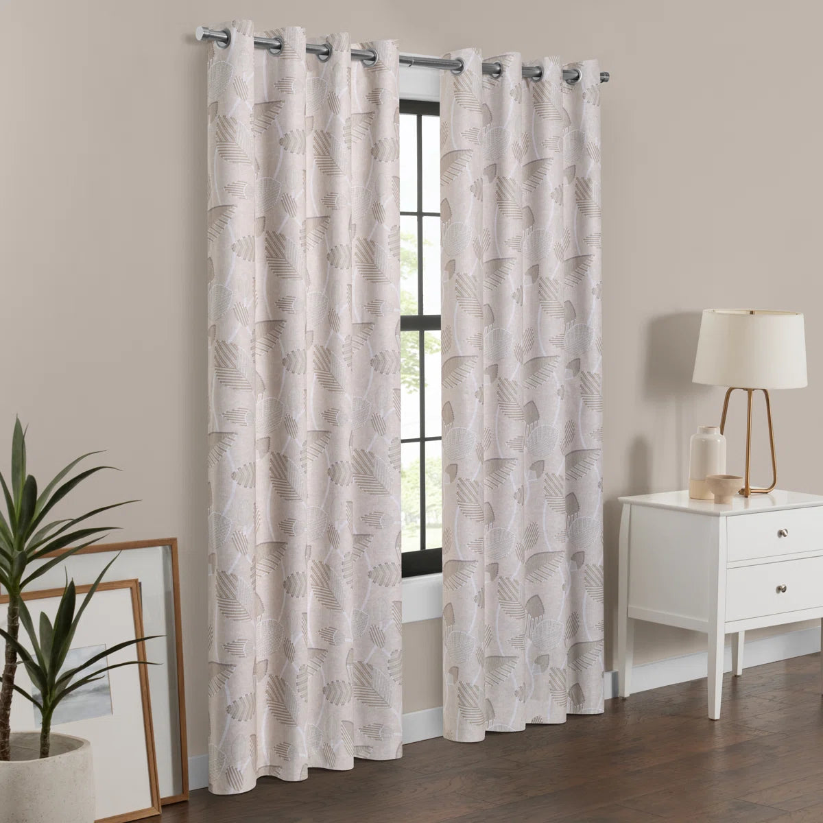 Polyester Blackout Curtain Single Panel