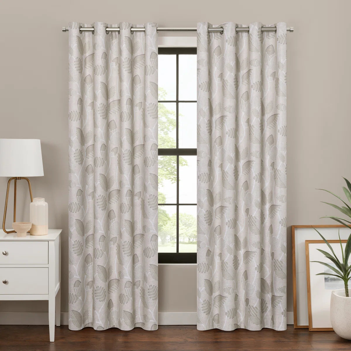 Polyester Blackout Curtain Single Panel