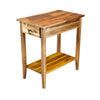 Holly Hill Solid Acacia Recliner End Table - Natural