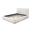 Drago Upholstered Platform Bed, Queen Complete Bed