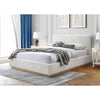 Drago Upholstered Platform Bed, Queen Complete Bed