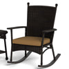 Portside Classic Dark Roasted Rocking Chair with Cushion