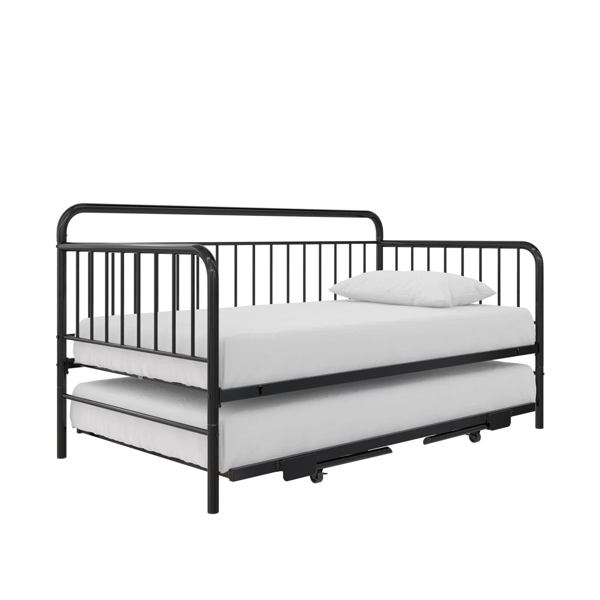 Pranaya Twin Metal Daybed with Popup Trundle
