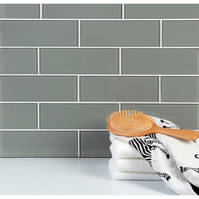 Premium Glass Subway Tile (Set of 2) - 2 Boxes