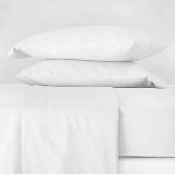 California King 300 Thread Count Temperature Regulating Solid White - FITTED SHEET ONLY