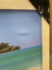 Beachfront Property Framed On Paper Painting