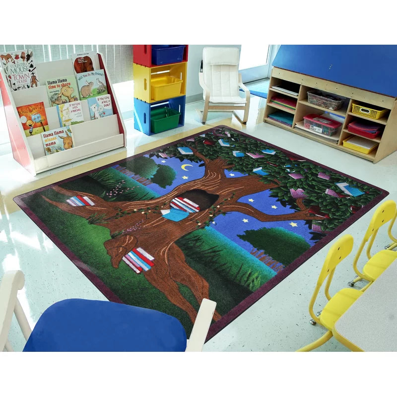 Reading Den Rug Reading Tree Area Rug - Rectangle 5'4