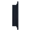 Black Recessed Framed Medicine Cabinet with Mirror and Adjustable Shelves