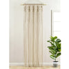Reyna Cotton Semi Sheer Curtain Single Panel