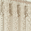 Reyna Cotton Semi Sheer Curtain Single Panel