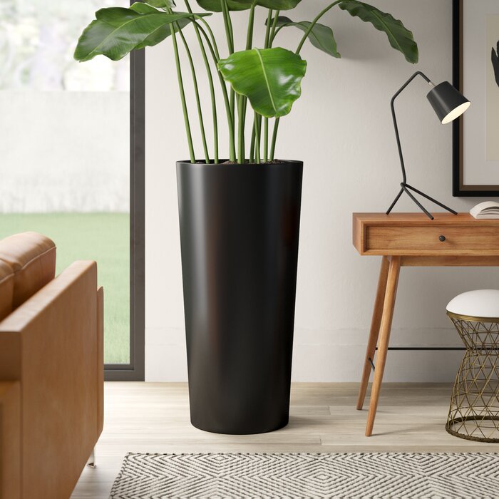 Black Roane Handmade Pot Planter