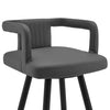 Black Roddy Swivel Counter Stool (26
