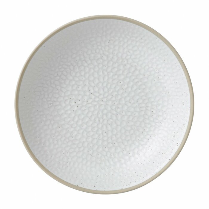 White Royal Doulton Maze Grill Plates Set