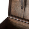 Vintiquewise Brown Large Wooden Storage Trunk
