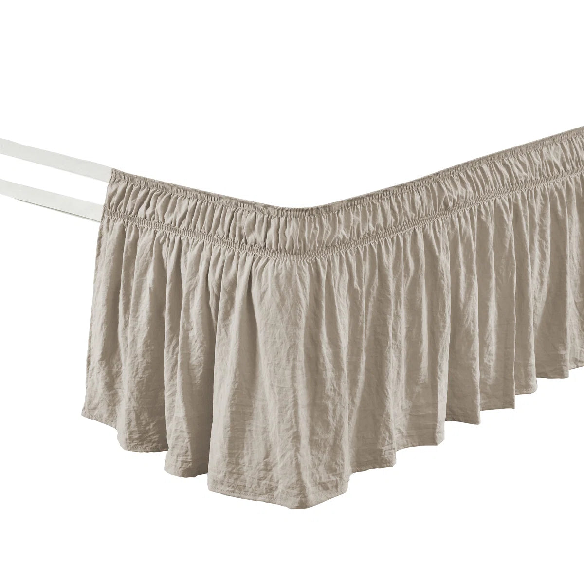 Ruffled Wrap Around Bed Skirt King