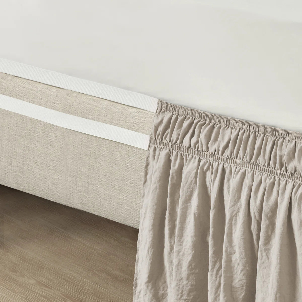 Ruffled Wrap Around Bed Skirt King