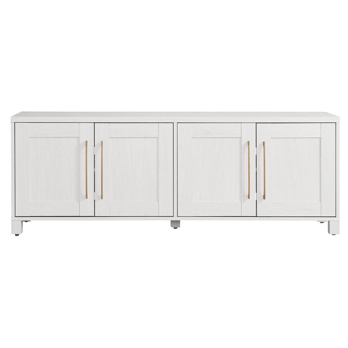 White Ruggles Media Console