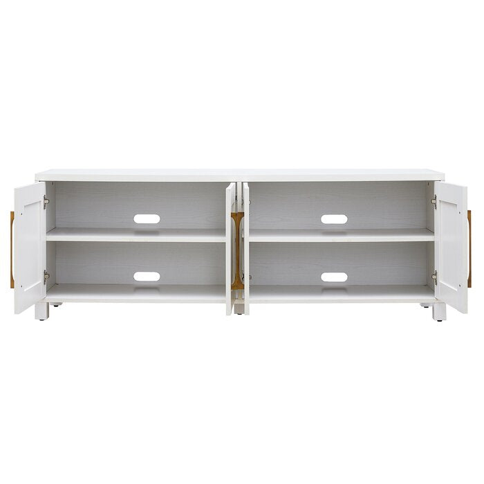 White Ruggles Media Console