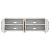 White Ruggles Media Console