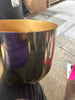 Brass Stand Planter: Cylindrical Lacquered, No Assembly, Indoor Use, Leakproof