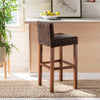 30- Inch St. Thomas Indoor Wicker Brown Bar Stool