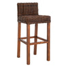 30- Inch St. Thomas Indoor Wicker Brown Bar Stool
