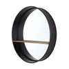 Bonni 27-inch Round Wall Accent Mirror with Shelf