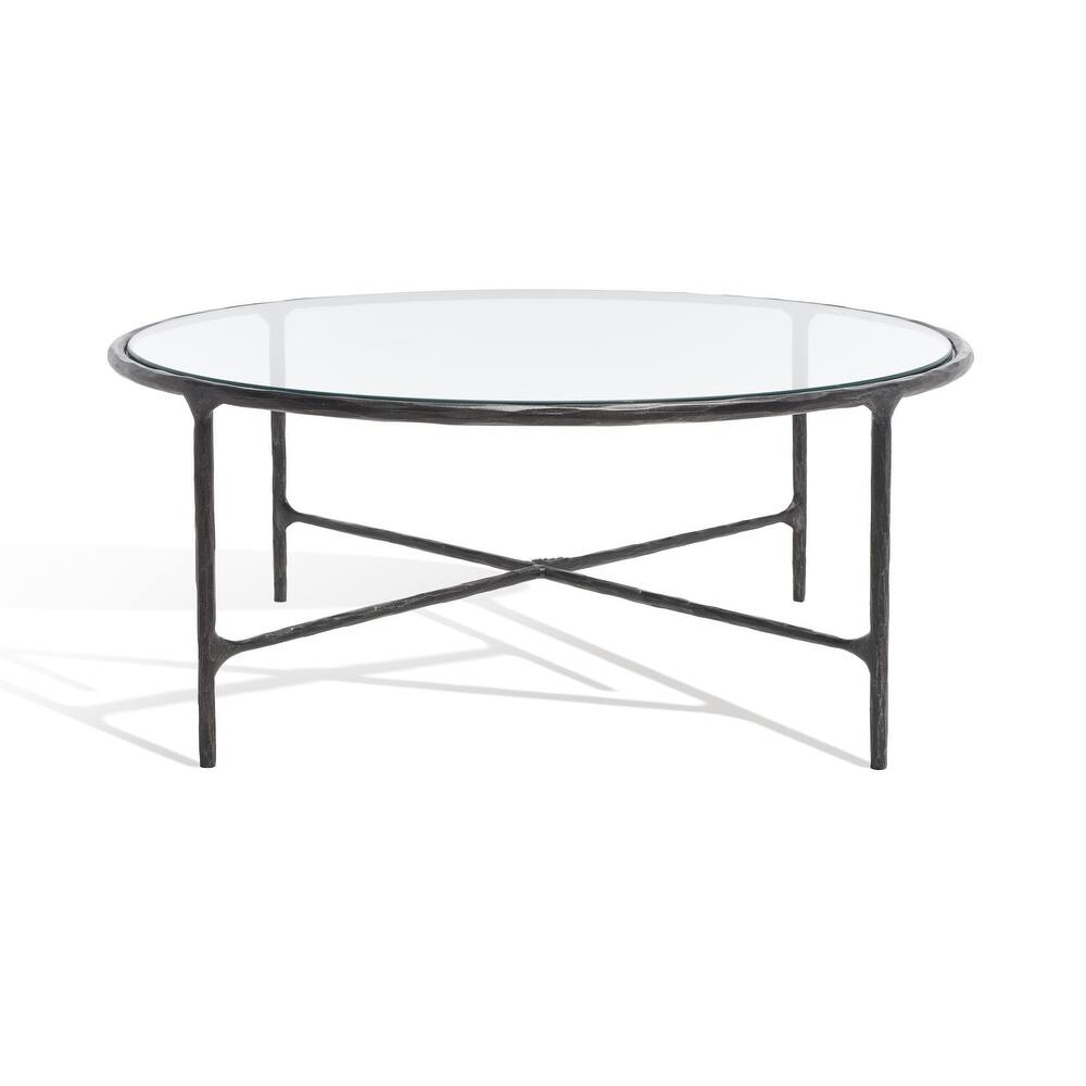 Safavieh Couture Jessa Round Metal Coffee Table