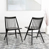 Dining Wren Black Spindle Dining Chair (Set of 2) - Black