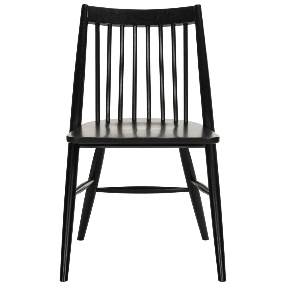 Dining Wren Black Spindle Dining Chair (Set of 2) - Black