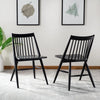 Dining Wren Black Spindle Dining Chair (Set of 2) - Black