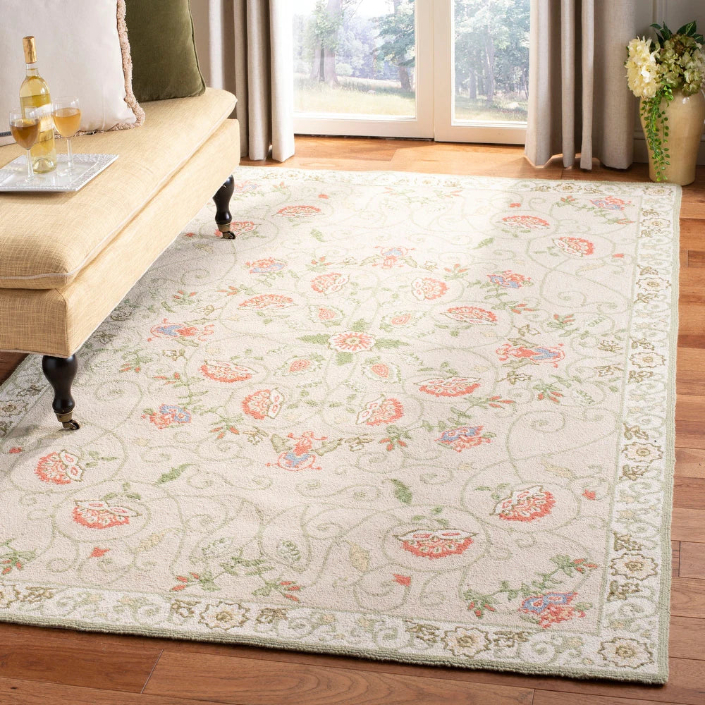 SAFAVIEH Handmade Chelsea Brooklyn French Country Wool Rug – Salvage ...