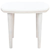 Lara Marble Living Room Accent Side Table - White Wash/White (Set of 2)