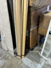 Bed Frame with Tall Upholstered Headboard - King