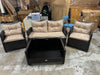 4PCS Outdoor Rattan Furniture Set