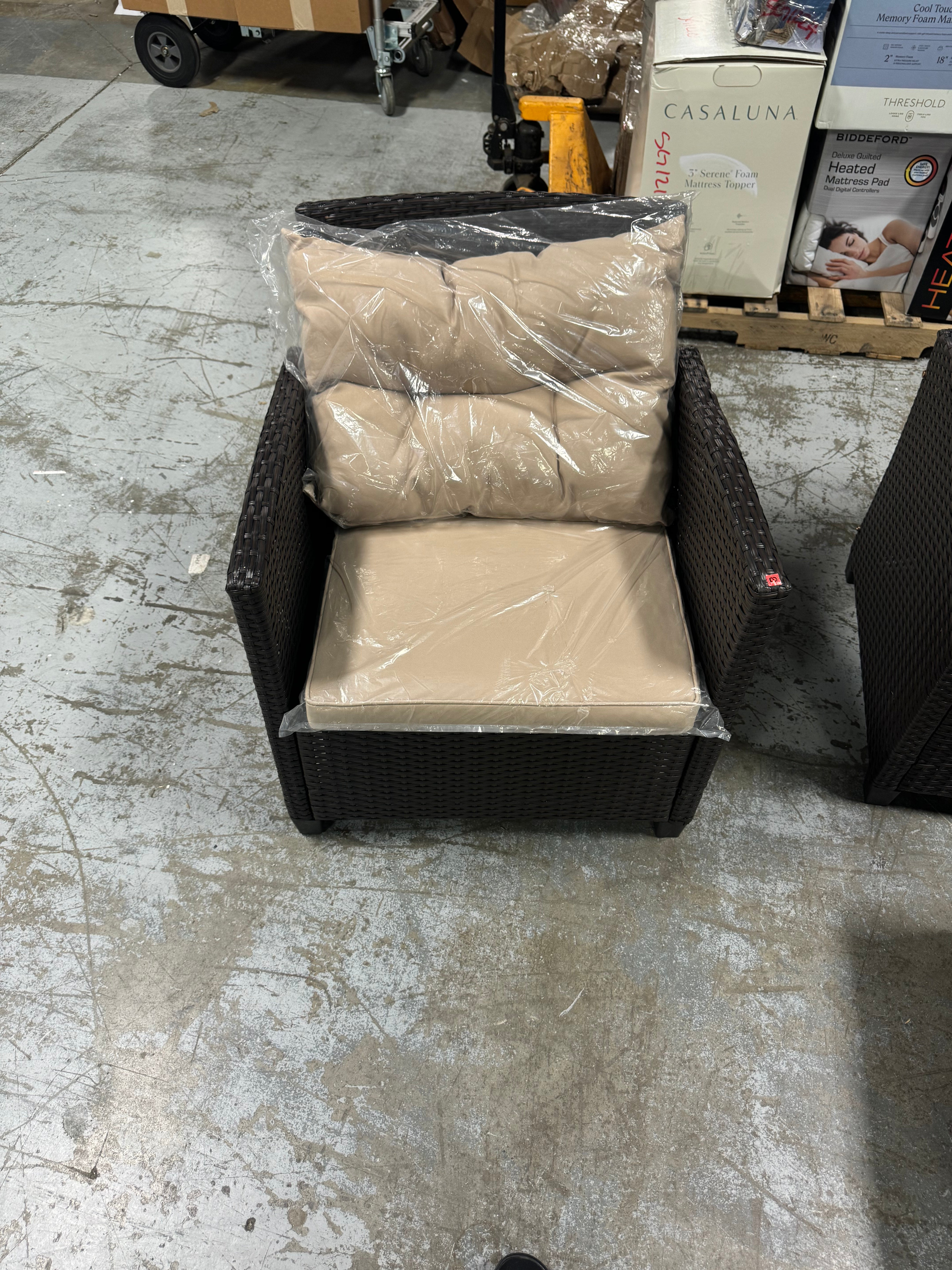 4PCS Outdoor Rattan Furniture Set