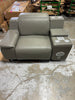 Cow Top Leather Luxury Electric Recliner Modular 2 pieces with Bluetooth Speaker