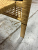 Stacking Steel Outdoor Patio Chairs, Arm Chairs Brown Rust-Resistant