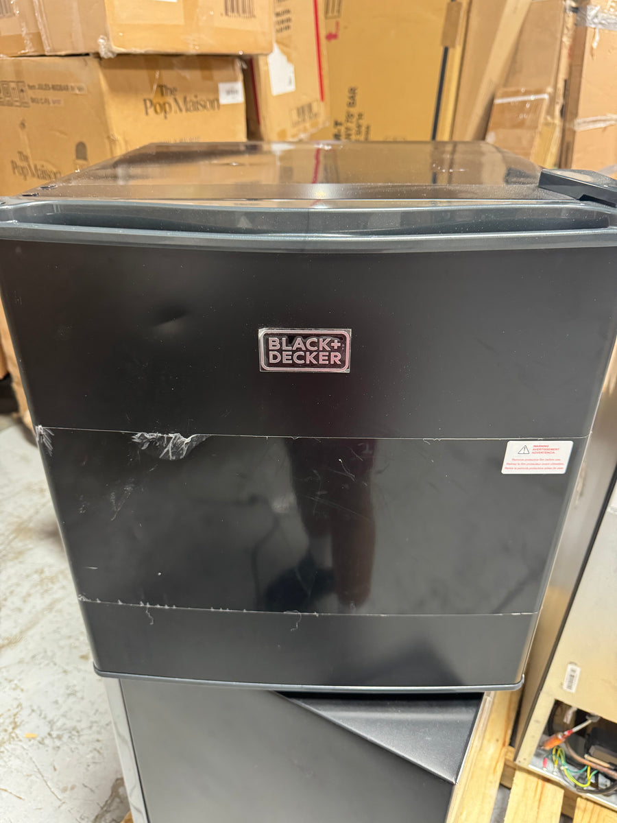 Compact Refrigerator with Door Storage – Salvage & Co Indy