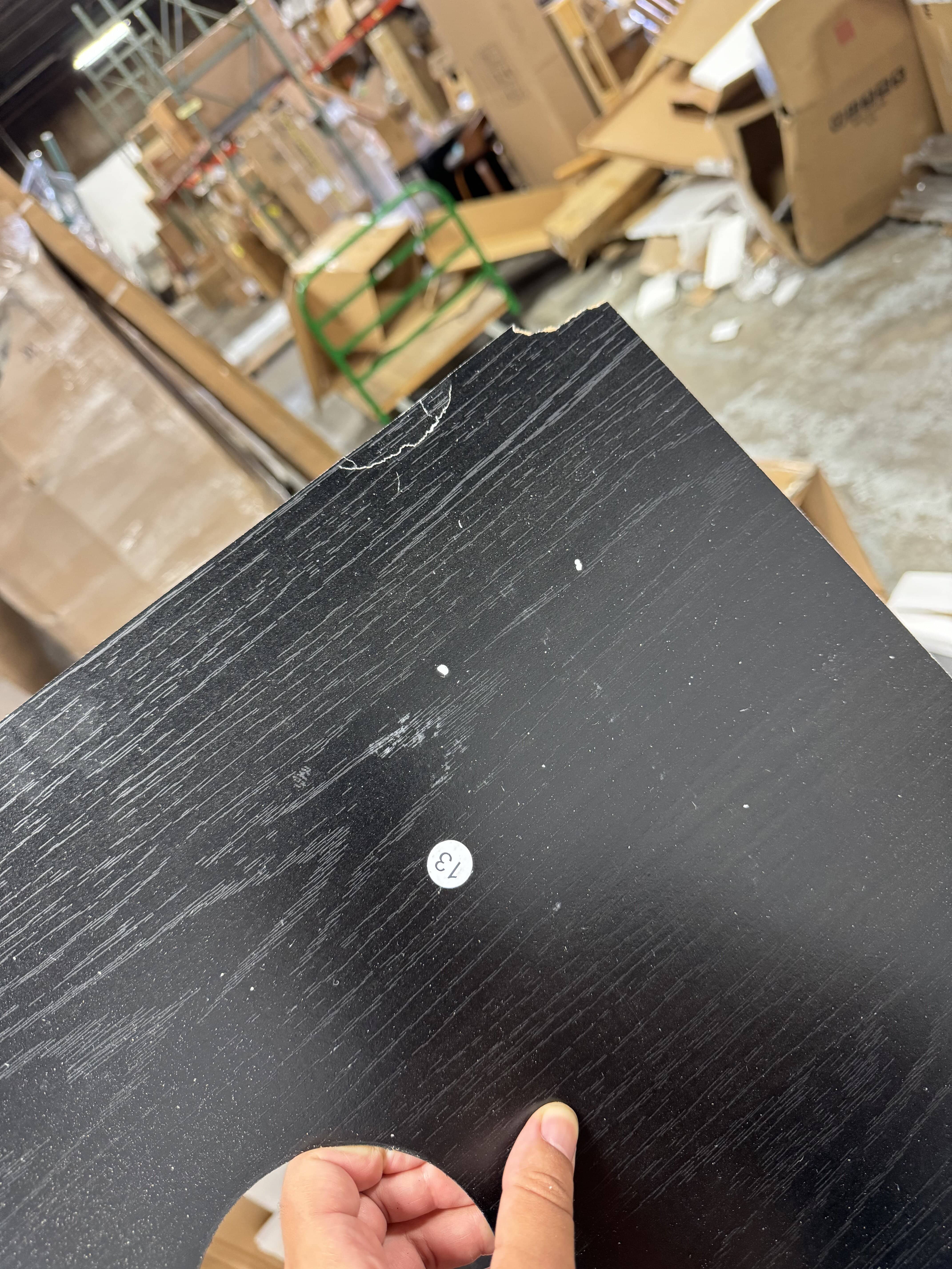 Beveled Drawer Sideboard