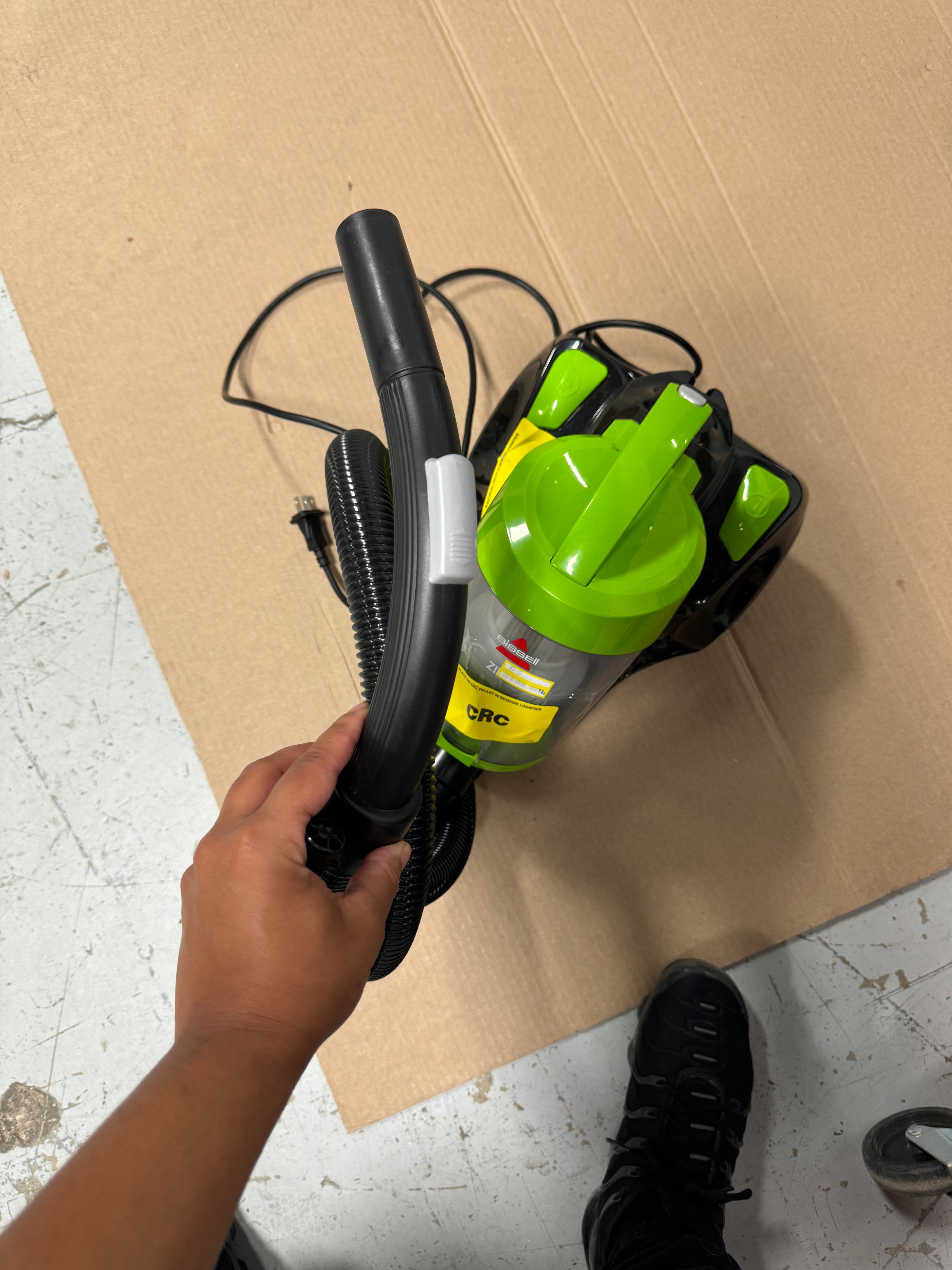 Zing Bagless Canister Vacuum