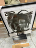 2pc Cultural Framed Wall Posters : Modern Art Lithograph, Black Frame
