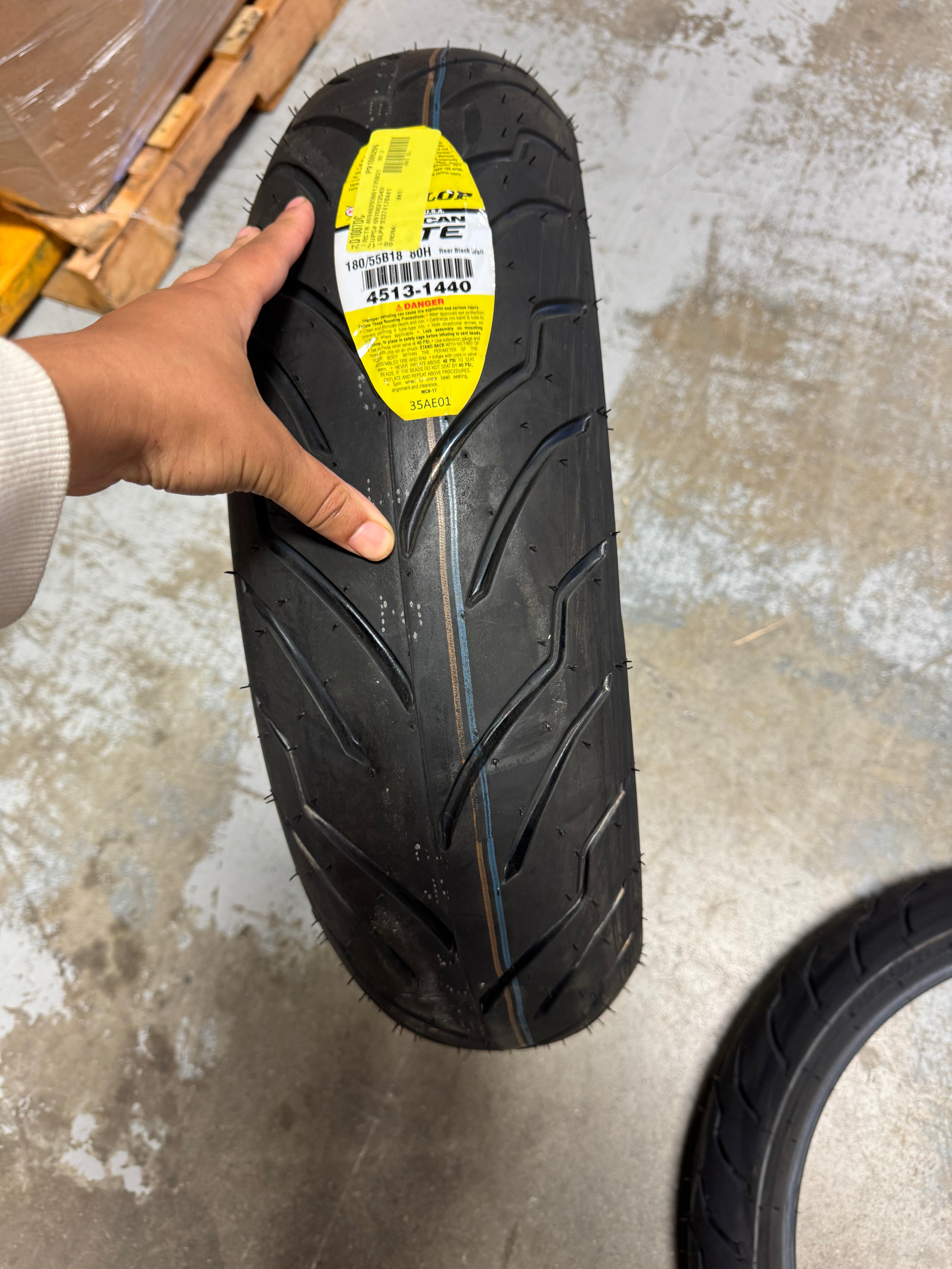 American Elite Touring Bias Rear Tire