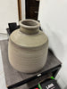 2-Tone Reactive Glaze Round Terracotta Vase in Grey