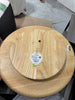 Wooden Pedestal Lazy Susan Natural