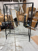 A-Frame Outdoor Decorative Screen Black